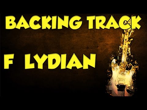F LYDIAN BACKING TRACK