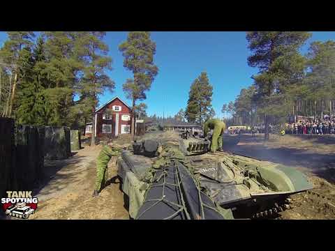 T-72M1 MBT preparing for action - Cannon Rear Camera #1 - Set I - Parola Armour Museum