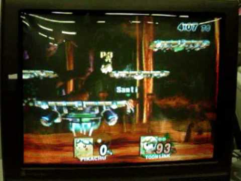 K Prime (Pikachu) vs Santi (Toon Link) 3