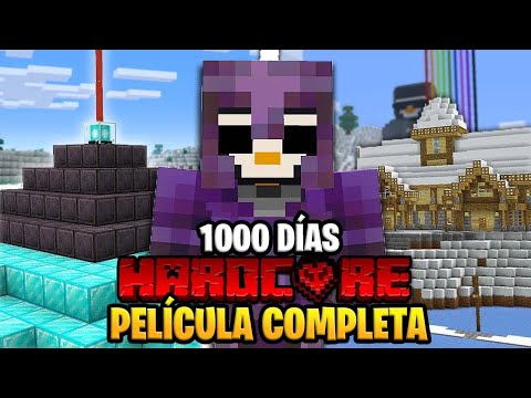 Sobreviví 1,000 DÍAS en Minecraft HARDCORE... [PELÍCULA]