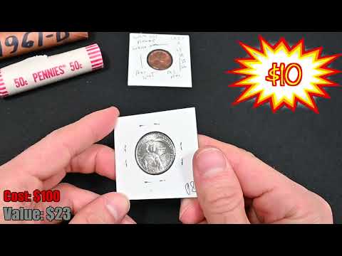 $100 Old Coin Varieties GRAB BAG! Season 2 Episode 2 vs @TreasureTownCoins