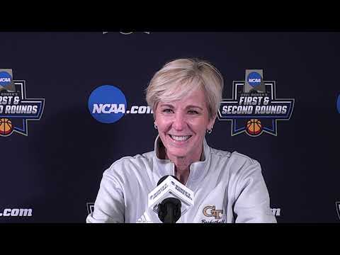 Postgame Press Conference - GT WBB NCAA Tournament First Round