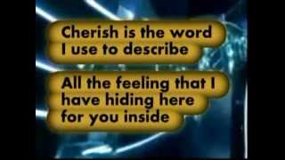 Cherish - The Association - Lyric on screen MMM