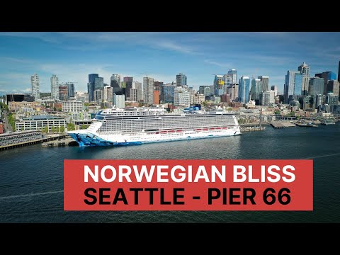 Norwegian Bliss Cruise Ship - Alaska Cruise - Pier 66 - Seattle