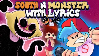 South &amp; Monster WITH LYRICS By RecD - Friday Night Funkin&#39; THE MUSICAL (Lyrical Cover)