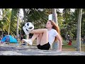 Amazing Female Freestyle Football Skills Compilation Only 16 Years Old