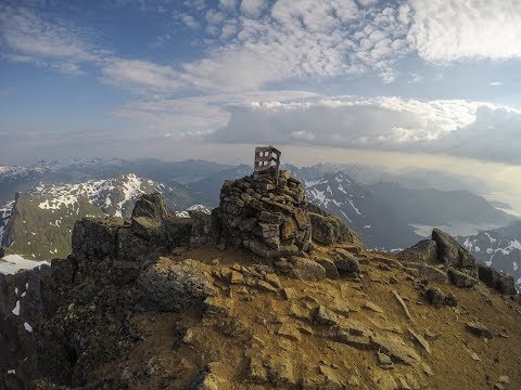Downhill from Møysalen 1262 masl. - Vesterålen (Northern Norway)