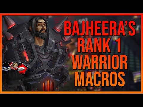 Rank 1 Warrior Dragonflight Macros (PvP & PvE) - WoW DF 10.0 Warrior Guide