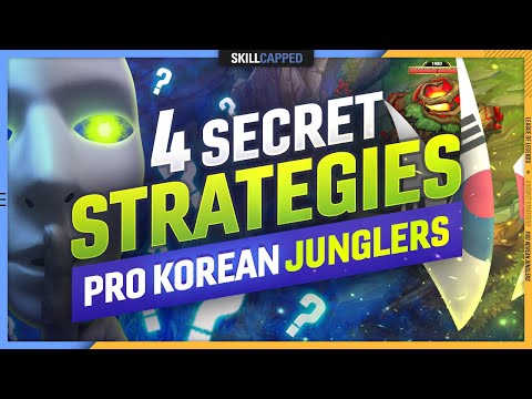 4 SECRET STRATEGIES from PRO KOREAN JUNGLERS that WILL WIN YOU GAMES - League of Legends