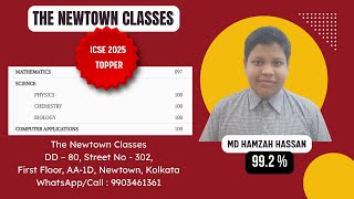 ICSE 2025 Topper