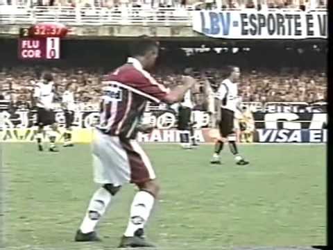 Gol de Romario - Fluminense 1x0 Corinthians - Semi Final de 2002