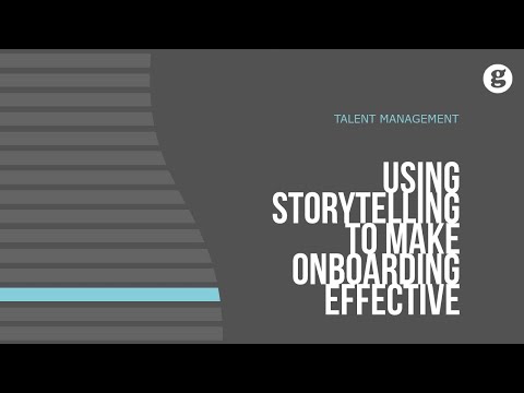 Using Storytelling to Make Onboarding Effective