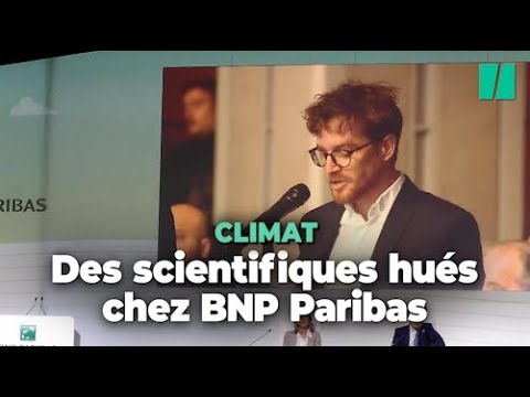 Des scientifiques hués à l'Assemblée Générale de la BNP Paribas