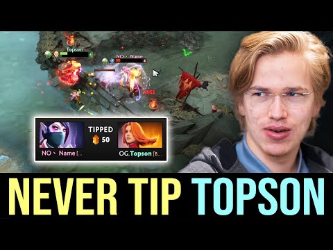 You're tipping the wrong 2x TI Winner - Topson Old Fav Hero LINA DOTA 2