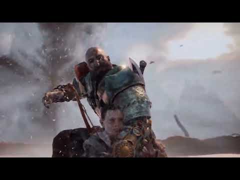 World Serpent Kills Thamur The Frost Giant (God of War)