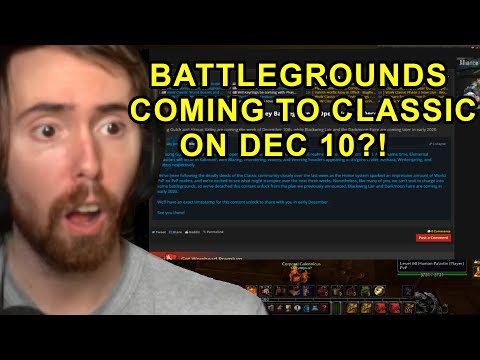 ASMONGOLD REACTS TO BLIZZARD RELEASING BATTLEGROUNDS EARLY ON DEC 10th