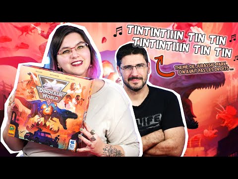 [Partie] DINOSAUR WORLD | 2 joueurs | La Boite de Jeu | VOD Live