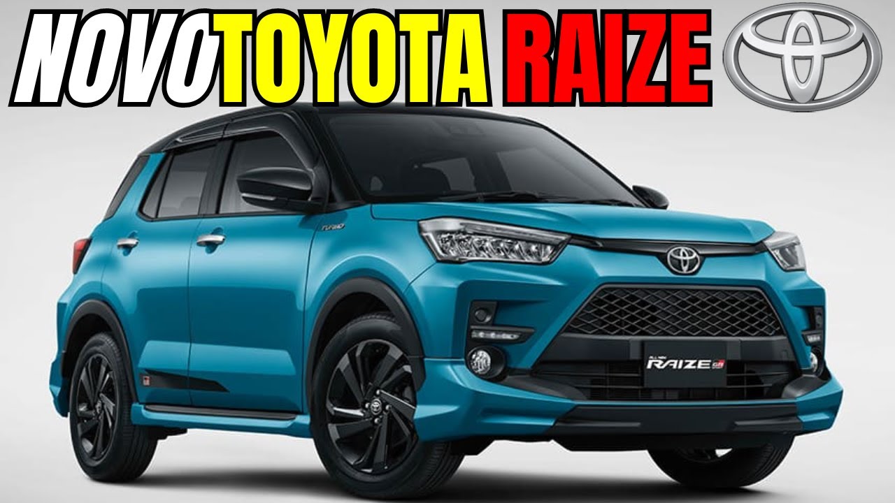 TOYOTA RAIZE - O SUV de ENTRADA da MARCA que FALTA no BRASIL!
