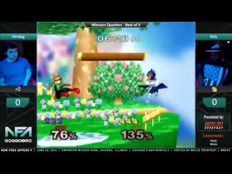 New Foes Appear 9 - Hindog (Falco) vs. GHQ | Kels (Fox) - SSBM - Winners Quarters
