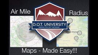 Make 150 Air Mile Radius Maps LIKE A BOSS!! Map Your Locations For Short Haul Operations. So EASY!!