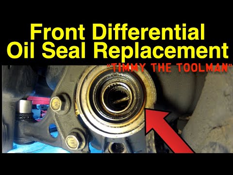 Front Differential Axle Seal Replacement (Toyota 100 Series Land Cruiser & Lexus LX470)