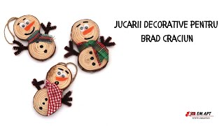 Jucarii decorative pentru brad craciun 