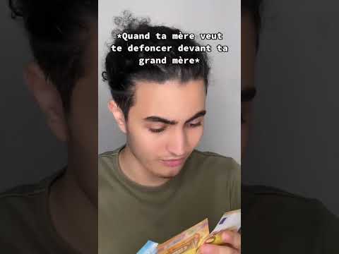Quand ta mère veut te defoncer devant ta grand mère 🤣