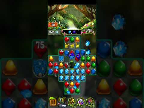 Jewel Diana 💎 - Jewels & Gems Match 3 Puzzle 2020 Level 50 ⭐⭐⭐no Booster 👑 Android Gameplay ✅