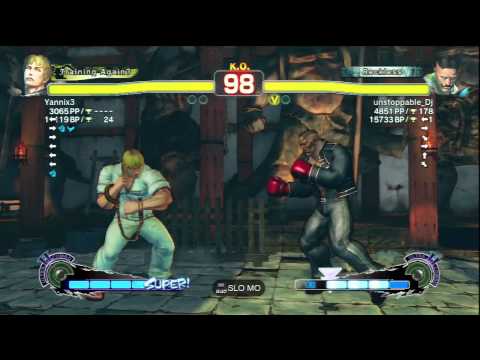 Yannix3 (Cody) Vs unstoppable_Dj (Dudley) SSF4 AE Ranked Matches - PSN