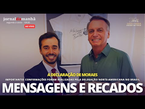 MENSAGENS E RECADOS COM A VISITA DE DELEGAÇÃO AMERICANA - 07/05/25