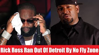 Rick Ross Gets Ran Out Of Detroit By Trick Trick`s No Fly Zone