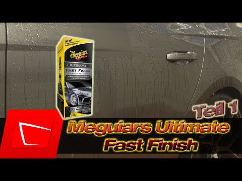 Meguiars Ultimate Fast Finish - der einfachste Weg das Auto zu versiegeln - Wintertest