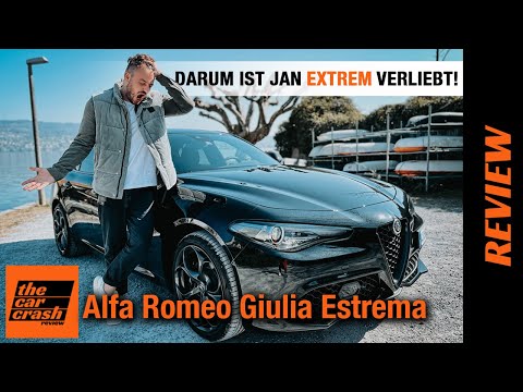 Alfa Romeo Giulia Estrema (2022) Darum ist Jan EXTREM verliebt! Fahrbericht | Review | Test | Preis