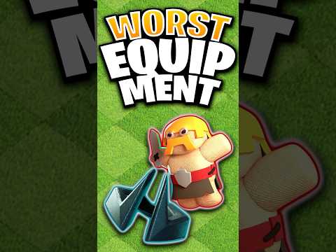 The 5 WORST Hero Equipment in Clash of Clans 2025