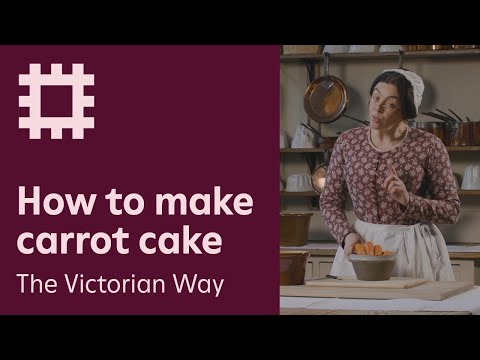 How to make carrot cake - The Victorian Way