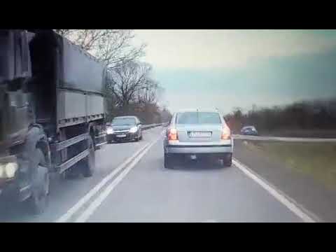 Wyprzedzanie na trasie Dęblin- Puławy 17.02.2020