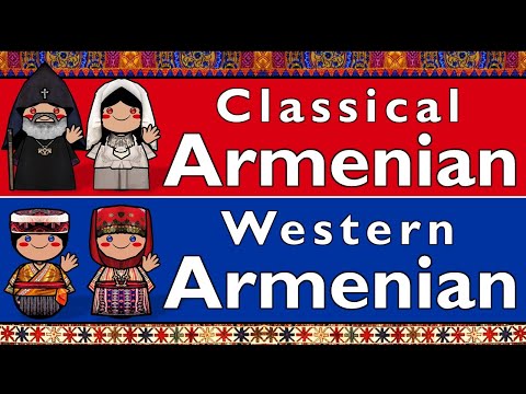 The Sound of the Western Armenian language dialect Numbers Greetings Words The Parable