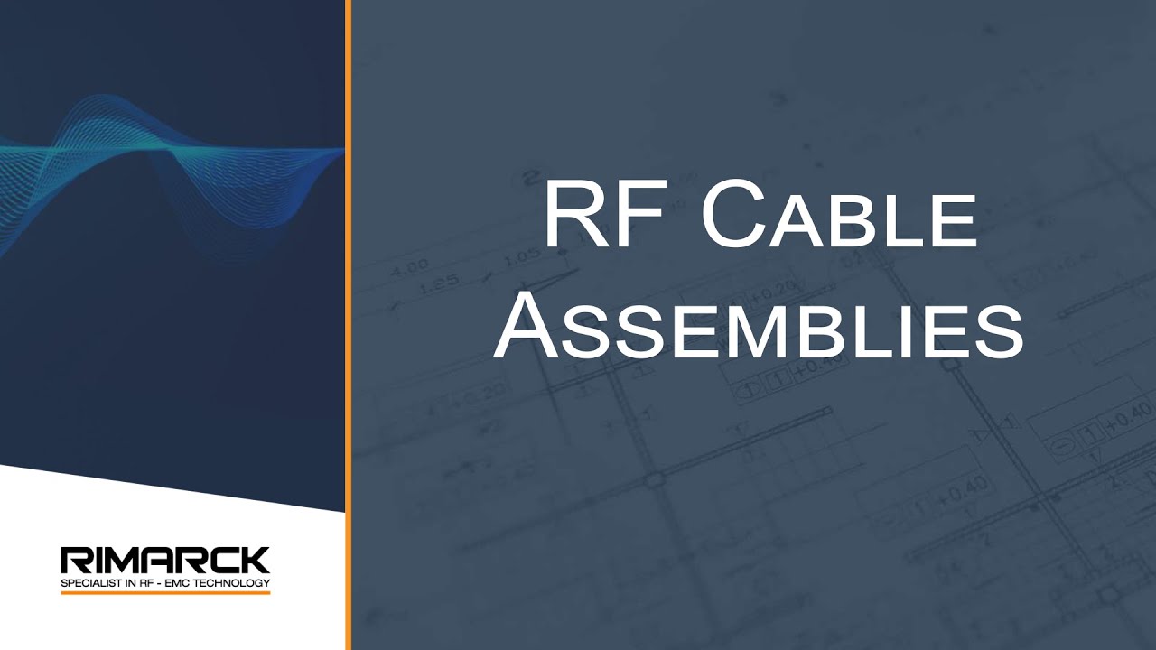 RF cable assemblies