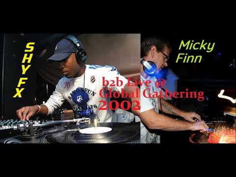 Shy FX & Mickey Finn b2b Live @ Global Gathering 2002