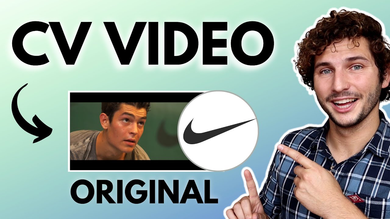 Analyse d'un BON CV VIDÉO ORIGINAL (stage chez Nike)