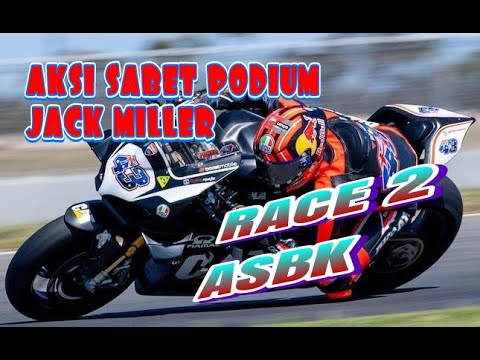 Full Race 2 Grand Finale ASBK 'The Bend' 2021  -  Jack Miller Sabet Podium.