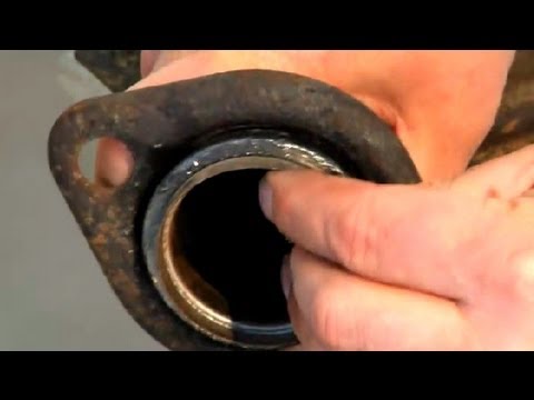 Tightening the Donut on the Exhaust : Under the Car Repairs