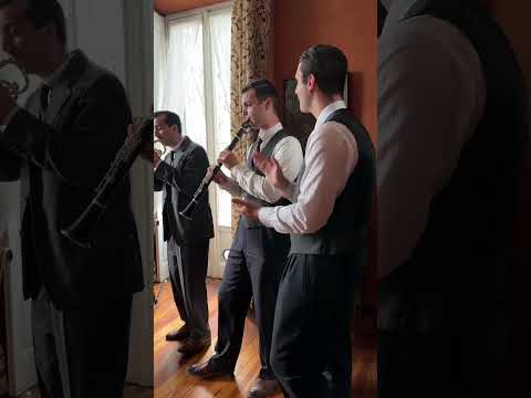 We played "When the Saints" for Nonna Franca #cosimoandthehotcoals  #jazz #jazzband #music