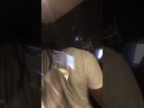 Jerry Spinit in London uk Cutting Dub plate for DJ Danger