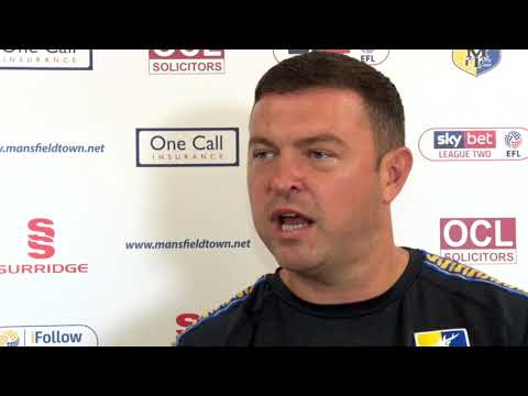 Manager speaks fervently at pre-Scunthorpe news conference