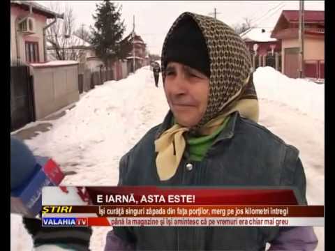 E iarnă, asta este!