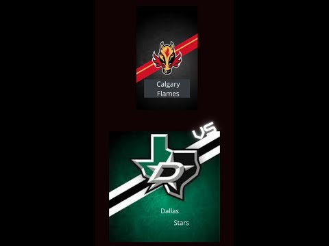 Calgary Flames vs Dallas Stars, scores from last night's game. ( May 07, 2022) #shorts