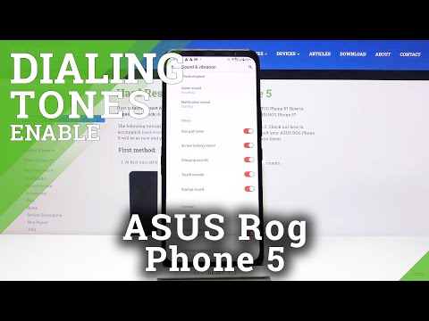 How to Manage Dial Pad Tones on ASUS ROG Phone 5 – Customize Dialer Sounds