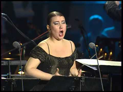Nomeda Kazlaus - Eboli "O don fatale" from "Don Carlos" in 2000, Moscow