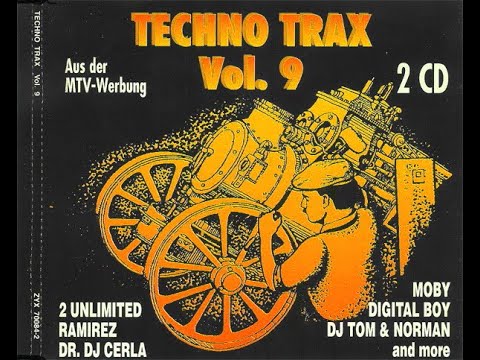 TECHNO TRAX VOL. 9 [FULL ALBUM 131:42 MIN] 1993 HD HQ HIGH QUALITY